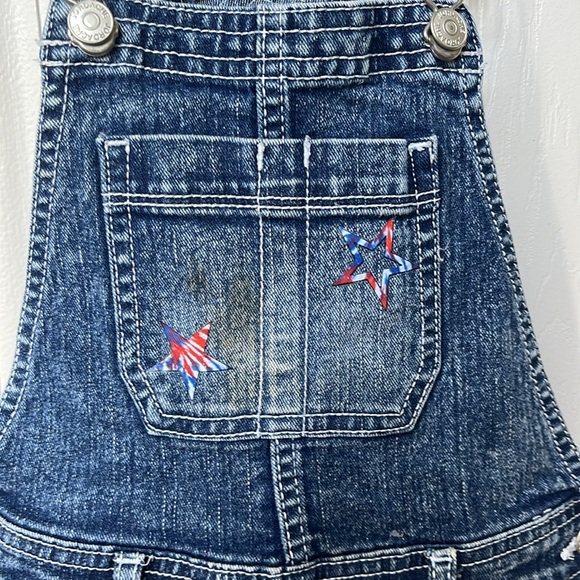 Jean short overalls nearly new size 6x - Picture 3 of 6